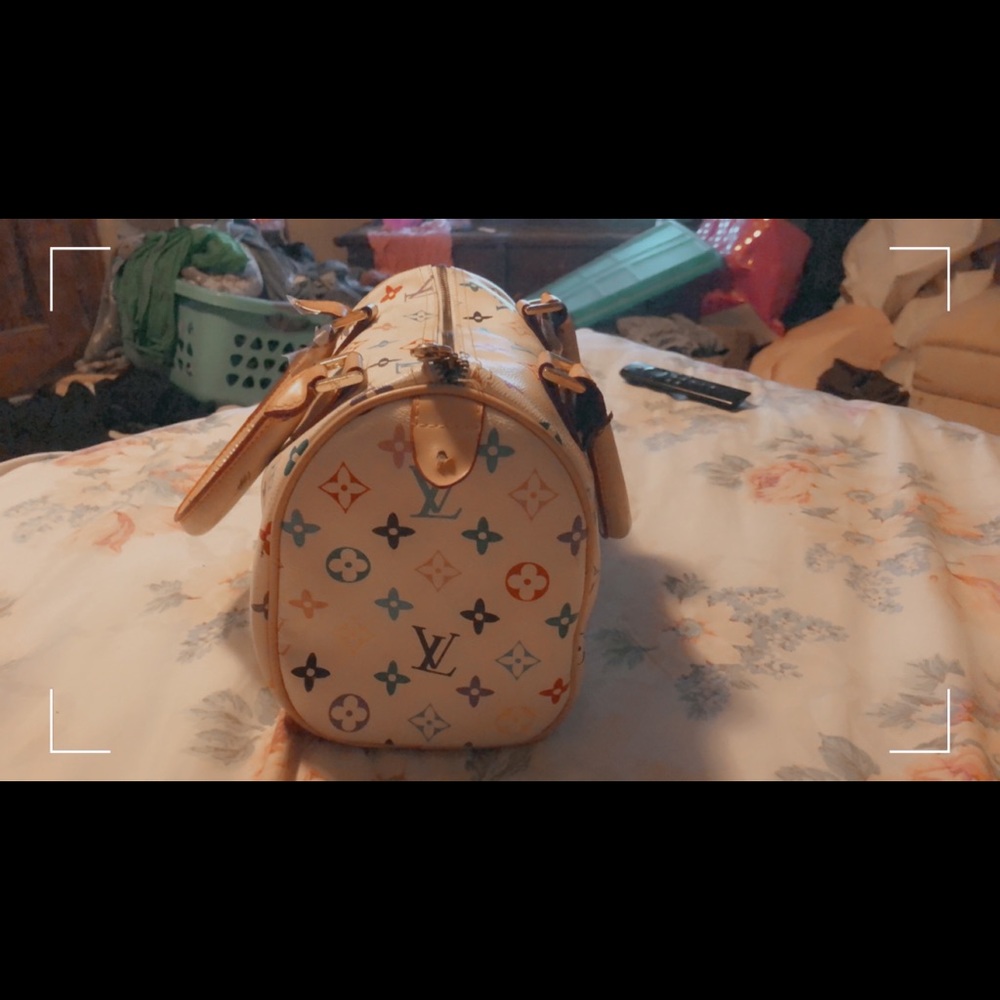 Louis Vuitton white bag